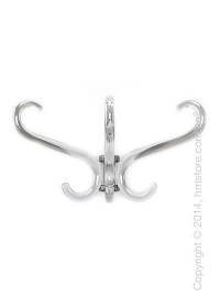 Вешалка Calligaris Medusa, Wall-mounted coat rack, Transparent plastics transparent Вешалка Calligaris Medusa, Wall-mounted coat rack, Transparent plastics transparent