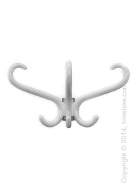 Вешалка Calligaris Medusa, Wall-mounted coat rack, Transparent plastics transparent glossy optic white Вешалка Calligaris Medusa, Wall-mounted coat rack, Transparent plastics transparent glossy optic white