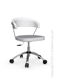 Кресло Connubia New York, Swivel chair, Gummy coating optic white Кресло Connubia New York, Swivel chair, Gummy coating optic white
