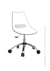 Кресло Connubia Jam, Swivel chair, Plastic white and taupe transparent Кресло Connubia Jam, Swivel chair, Plastic white and taupe transparent