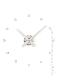 Часы настенные Nomon Rodon Mini L Wall Clock, White Часы настенные Nomon Rodon Mini L Wall Clock, White