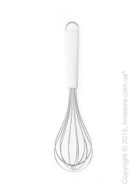 Венчик Brabantia Whisk Large, White and Stainless Steel Венчик Brabantia Whisk Large, White and Stainless Steel