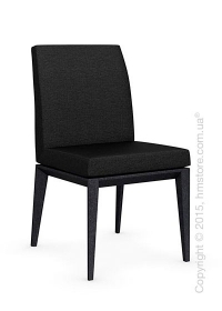 Стул Calligaris Bess Low, Solid wood graphite beech stained and Denver fabric anthracite Стул Calligaris Bess Low, Solid wood graphite beech stained and Denver fabric anthracite
