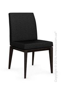 Стул Calligaris Bess Low, Solid wood wenge beech stained and Denver fabric anthracite Стул Calligaris Bess Low, Solid wood wenge beech stained and Denver fabric anthracite