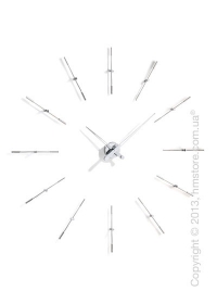 Часы настенные Nomon Merlin 12 I Wall Clock, Steel Часы настенные Nomon Merlin 12 I Wall Clock, Steel