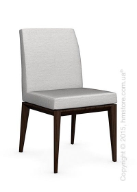 Стул Calligaris Bess Low, Ashwood smoke and Denver fabric sand Стул Calligaris Bess Low, Ashwood smoke and Denver fabric sand