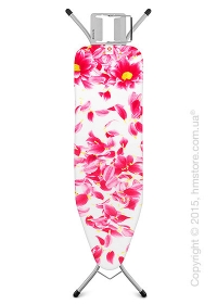 Гладильная доска Brabantia Solid Steam Iron Rest, Metallic Grey and Pink Santini