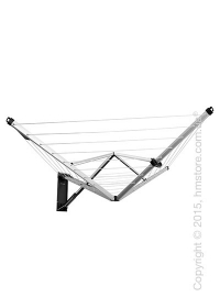 Сушилка настенная для белья Brabantia WallFix with Fabric Cover, Silver