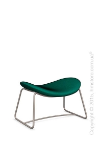 Подставка для ног Calligaris Lazy Ottoman, Metal matt taupe and Kama fabric laguna blue