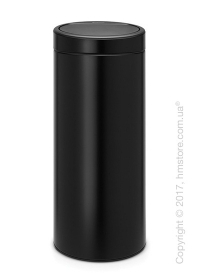 Ведро для мусора Brabantia Touch Bin New 30 л, Matt Black Ведро для мусора Brabantia Touch Bin New 30 л, Matt Black