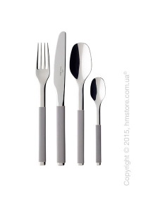 Набор столовых приборов Villeroy & Boch коллекция S+ на 6 персон, 24 предмета, Taupe Набор столовых приборов Villeroy & Boch коллекция S+ на 6 персон, 24 предмета, Taupe