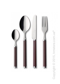 Набор столовых приборов Villeroy & Boch коллекция Play! на 6 персон, 24 предмета, Chocolate brown Набор столовых приборов Villeroy & Boch коллекция Play! на 6 персон, 24 предмета, Chocolate brown