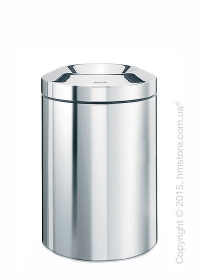 Ведро для мусора Brabantia Flame Guard 7 л, Brilliant Steel