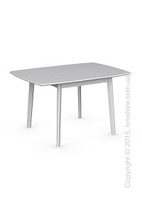 Стол Calligaris Cream Table, Square wooden extending table, Lacquered matt optic white and Lacquered matt optic white Стол Calligaris Cream Table, Square wooden extending table, Lacquered matt optic white and Lacquered matt optic white