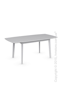 Стол Calligaris Cream Table, Rectangular wood extending table, Lacquered matt optic white and Lacquered matt optic white Стол Calligaris Cream Table, Rectangular wood extending table, Lacquered matt optic white and Lacquered matt optic white