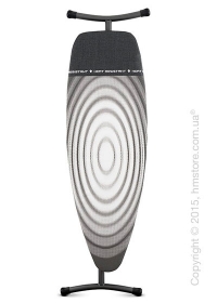 Гладильная доска Brabantia Heat Resistant Iron Parking Zone, Metallic Black and Titan Oval