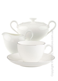Кофейный сервиз Villeroy & Boch коллекция Anmut Platinum на 6 персон, 14 предметов