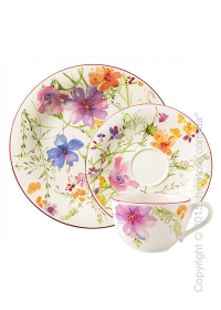 Кофейный сервиз Villeroy & Boch коллекция Mariefleur Basic на 6 персон, 18 предметов Кофейный сервиз Villeroy & Boch коллекция Mariefleur Basic на 6 персон, 18 предметов