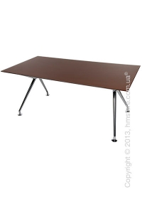 Стол Wagner W-Table 2200х1100 мм, Коричневое матовое стекло Стол Wagner W-Table 2200х1100 мм, Коричневое матовое стекло