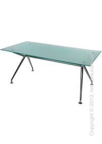 Стол Wagner W-Table 1800х900 мм, Матовое стекло Стол Wagner W-Table 1800х900 мм, Матовое стекло