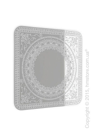 Зеркало Calligaris Damasco L, Screen print matt optic white