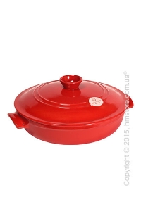 Кастрюля керамическая Emile Henry Cookware Flame 3,2 л, Burgundy