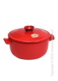 Кастрюля керамическая Emile Henry Cookware Flame 4 л, Burgundy Кастрюля керамическая Emile Henry Cookware Flame 4 л, Burgundy