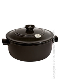 Кастрюля керамическая Emile Henry Cookware Flame 5,3 л, Charcoal Кастрюля керамическая Emile Henry Cookware Flame 5,3 л, Charcoal