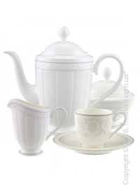 Кофейный сервиз Villeroy & Boch коллекция Gray Pearl на 6 персон, 15 предметов