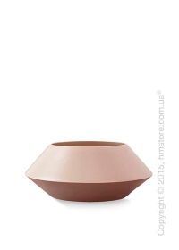 Ваза Calligaris Trio S, Ceramic matt old rose and light pink