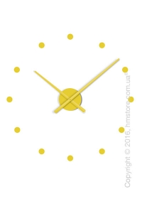 Часы настенные Nomon Oj Mini Wall Clock, Mustard Часы настенные Nomon Oj Mini Wall Clock, Mustard