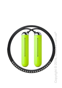Умная скакалка Tangram Smart Rope, S size, Chrome + силиконовые накладки Green Soft Grip Умная скакалка Tangram Smart Rope, S size, Chrome + силиконовые накладки Green Soft Grip