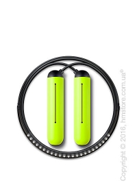 Умная скакалка Tangram Smart Rope, XS size, Black + силиконовые накладки Green Soft Grip Умная скакалка Tangram Smart Rope, XS size, Black + силиконовые накладки Green Soft Grip