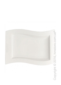 Тарелка столовая мелкая Villeroy & Boch коллекция New Wave, 33x24 см Тарелка столовая мелкая Villeroy & Boch коллекция New Wave, 33x24 см
