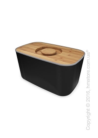 Хлебница Joseph Joseph Steel Bread Bin, Black