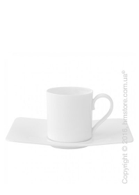 Чашка для эспрессо с блюдцем Villeroy & Boch коллекция Modern Grace 80 мл, 2 предмета Чашка для эспрессо с блюдцем Villeroy & Boch коллекция Modern Grace 80 мл, 2 предмета