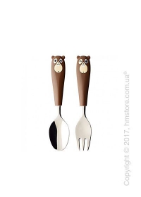 Набор столовых приборов детский Villeroy & Boch коллекция Chewy around the world, 2 предмета