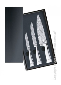 Набор из 3-х ножей WMF коллекция Damasteel, Steel Набор из 3-х ножей WMF коллекция Damasteel, Steel