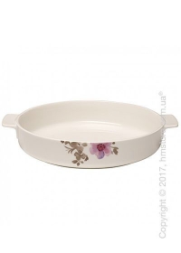 Форма для выпечки фарфоровая Villeroy & Boch коллекция Mariefleur Gris Basic 28 см