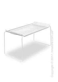 Сервировочный столик Calligaris Filo, Metal matt optic white and Optic white Сервировочный столик Calligaris Filo, Metal matt optic white and Optic white
