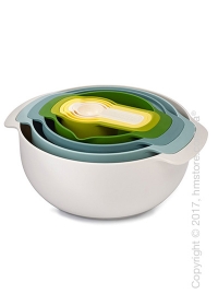 Набор мисок для приготовления Joseph Joseph Nest 9 Plus Opal Набор мисок для приготовления Joseph Joseph Nest 9 Plus Opal