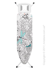 Гладильная доска Brabantia Solid Steam Iron Rest, Ivory and Dragonfly