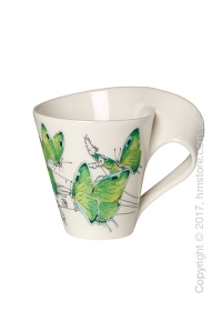 Чашка Villeroy & Boch коллекция New Wave Caffè, серия Animals of the World 300 мл, Green Hairstreak Чашка Villeroy & Boch коллекция New Wave Caffè, серия Animals of the World 300 мл, Green Hairstreak