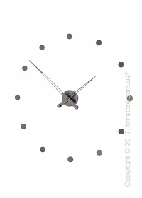 Часы настенные Nomon Rodon T Wall Clock, Graphite Часы настенные Nomon Rodon T Wall Clock, Graphite