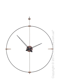 Часы настенные Nomon Mini Bilbao Wall Clock, Walnut Часы настенные Nomon Mini Bilbao Wall Clock, Walnut