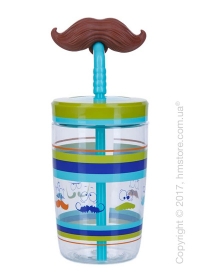 Стакан для воды детский Contigo Funny Straw, Blue