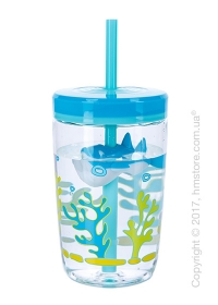 Стакан для воды детский Contigo Floating Straw Tumbler, Blue