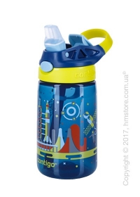 Детская фляга Contigo Gizmo Flip, Nautical Space 420 мл Детская фляга Contigo Gizmo Flip, Nautical Space 420 мл
