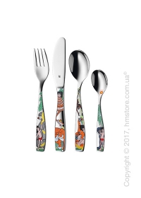 Набор столовых приборов детский WMF коллекция Jungle Book, 4 предмета Набор столовых приборов детский WMF коллекция Jungle Book, 4 предмета