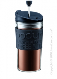 Стакан френч-пресс Bodum Travel Press Set 350 мл, Black 